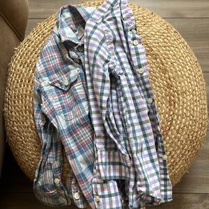 2 Crewcuts button downs J. Crew 3t
